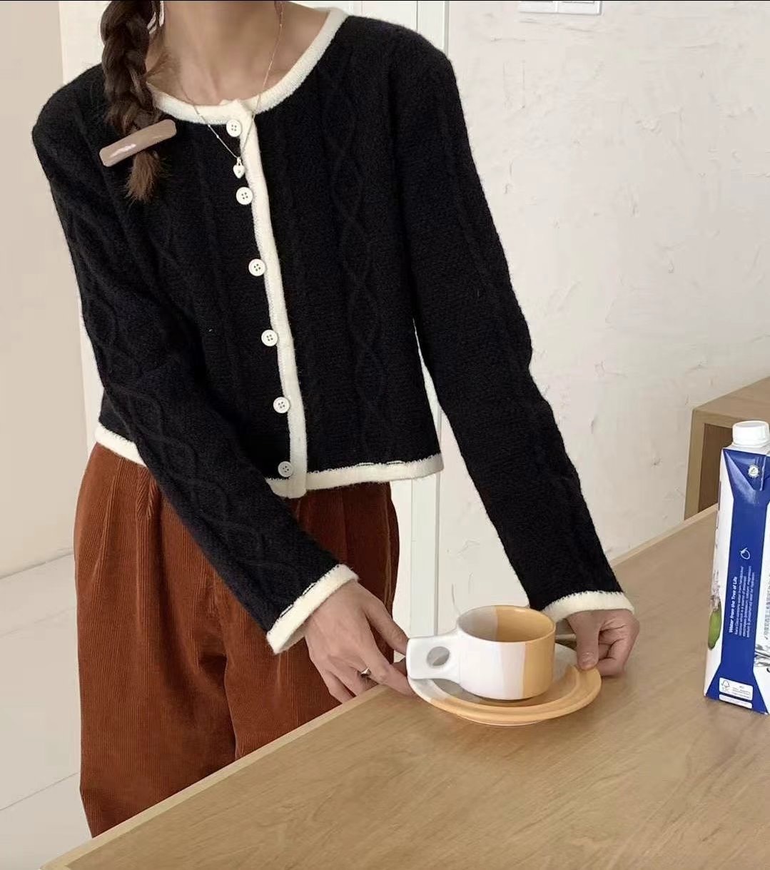 HIT韓國直郵女裝新品休閑推薦熱賣真品人氣24秋冬職業針織衫HIT針織衫