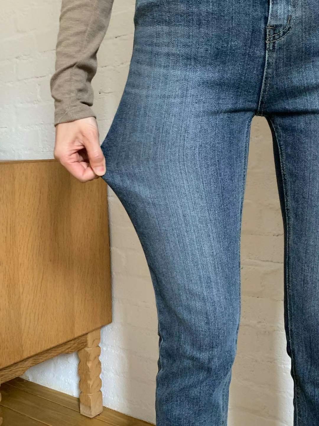 MISSJEAN韓國直郵女裝新品時尚人氣推薦真品職業24秋冬牛仔褲MISSJEAN牛仔褲