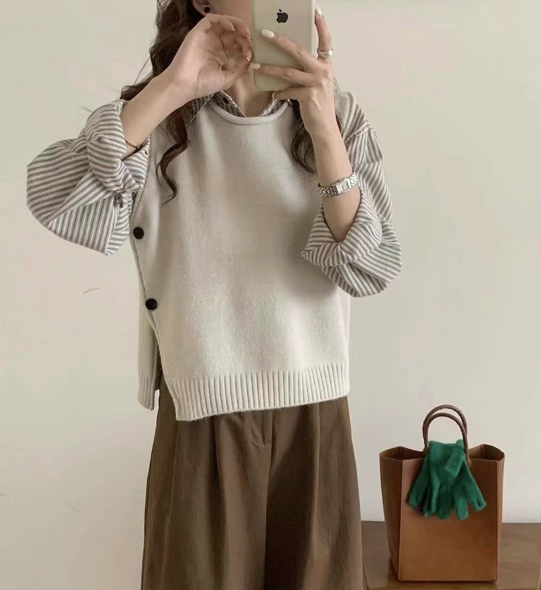 HIT韓國直郵東大門代購女裝新款推薦真品時尚職業熱賣吊帶背心HIT吊帶/背心