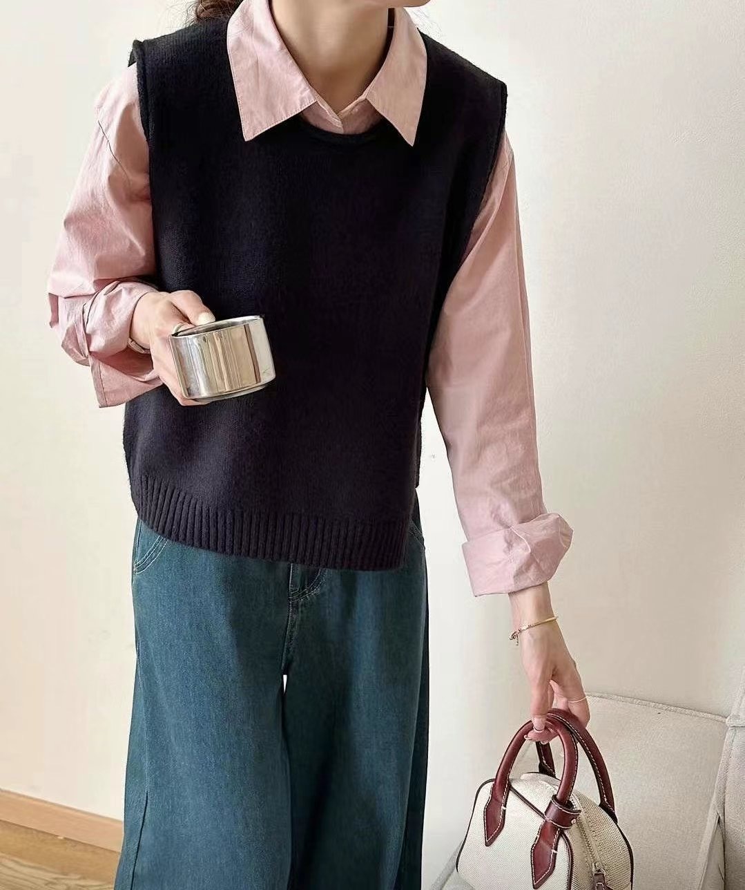 HIT韓國直郵東大門代購女裝新款推薦真品時尚職業熱賣吊帶背心HIT吊帶/背心圖色2