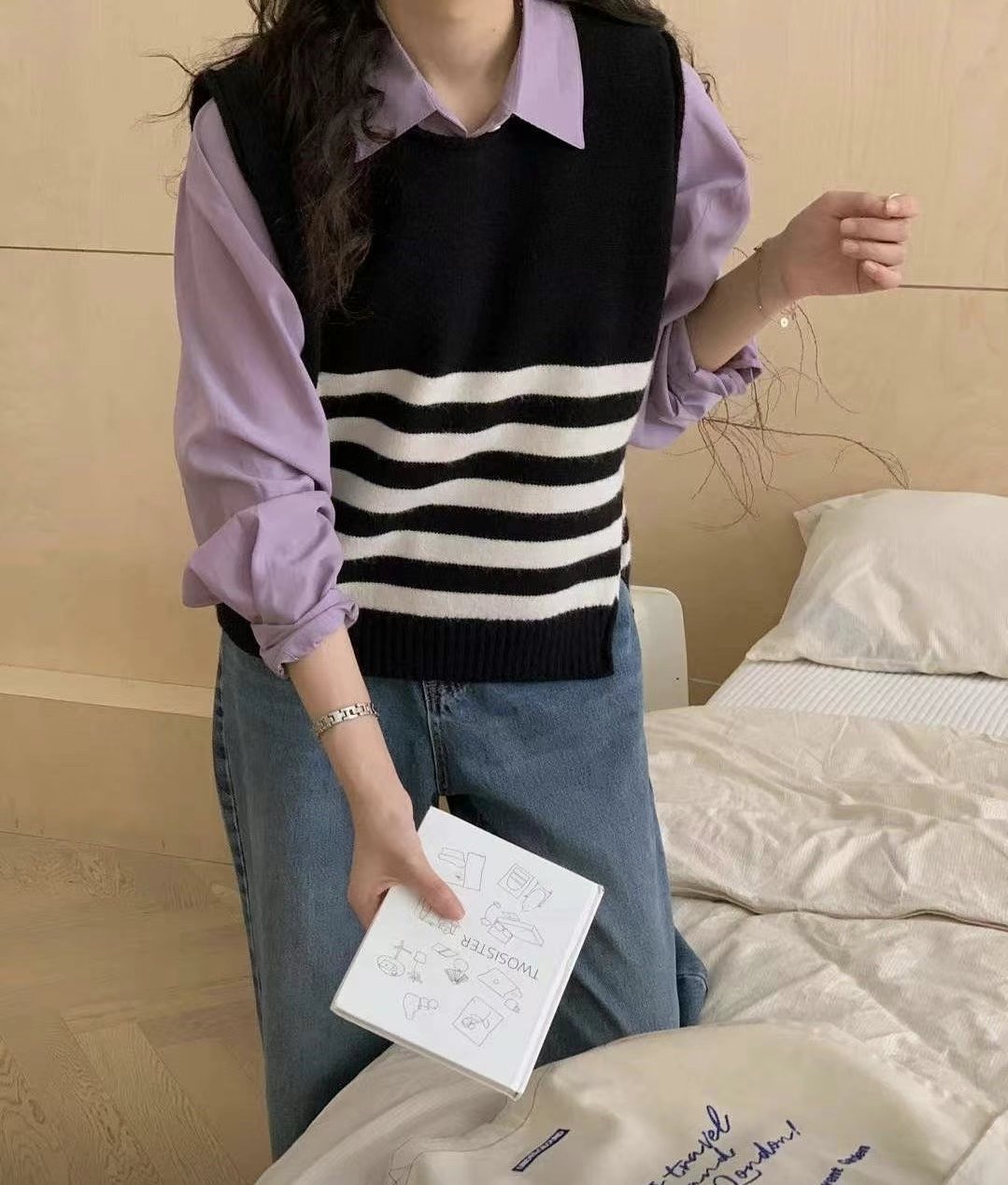 HIT韓國直郵東大門代購女裝新款推薦真品時尚職業熱賣吊帶背心HIT吊帶/背心圖色3