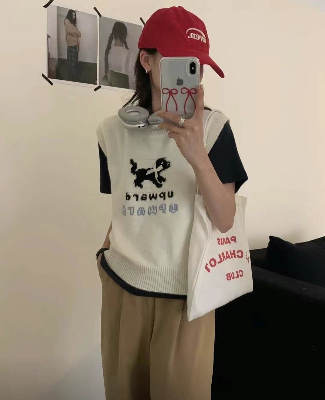 HIT韓國直郵東大門實拍女裝新品24秋冬熱賣人氣休閑吊帶背心HIT吊帶/背心圖色3