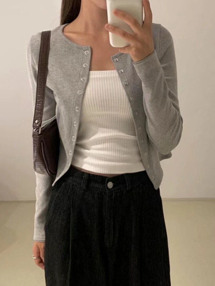 O-RI韓國直郵女裝新款熱賣時尚職業真品休閑24秋冬針織衫O-RI針織衫