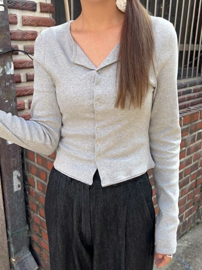 O-RI韓國直郵女裝新款熱賣時尚職業真品休閑24秋冬針織衫O-RI針織衫圖色3