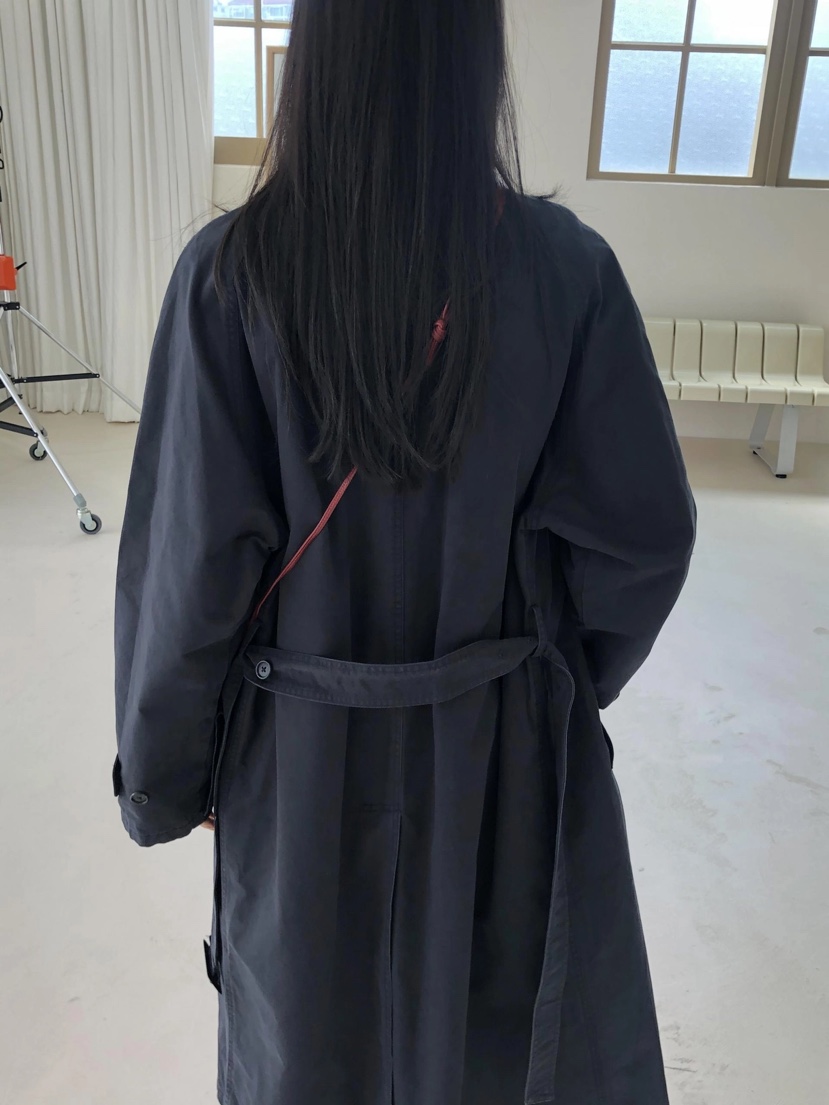 CURVY韓國直郵東大門實拍女裝新品職業時尚推薦真品長款風衣CURVY長款風衣