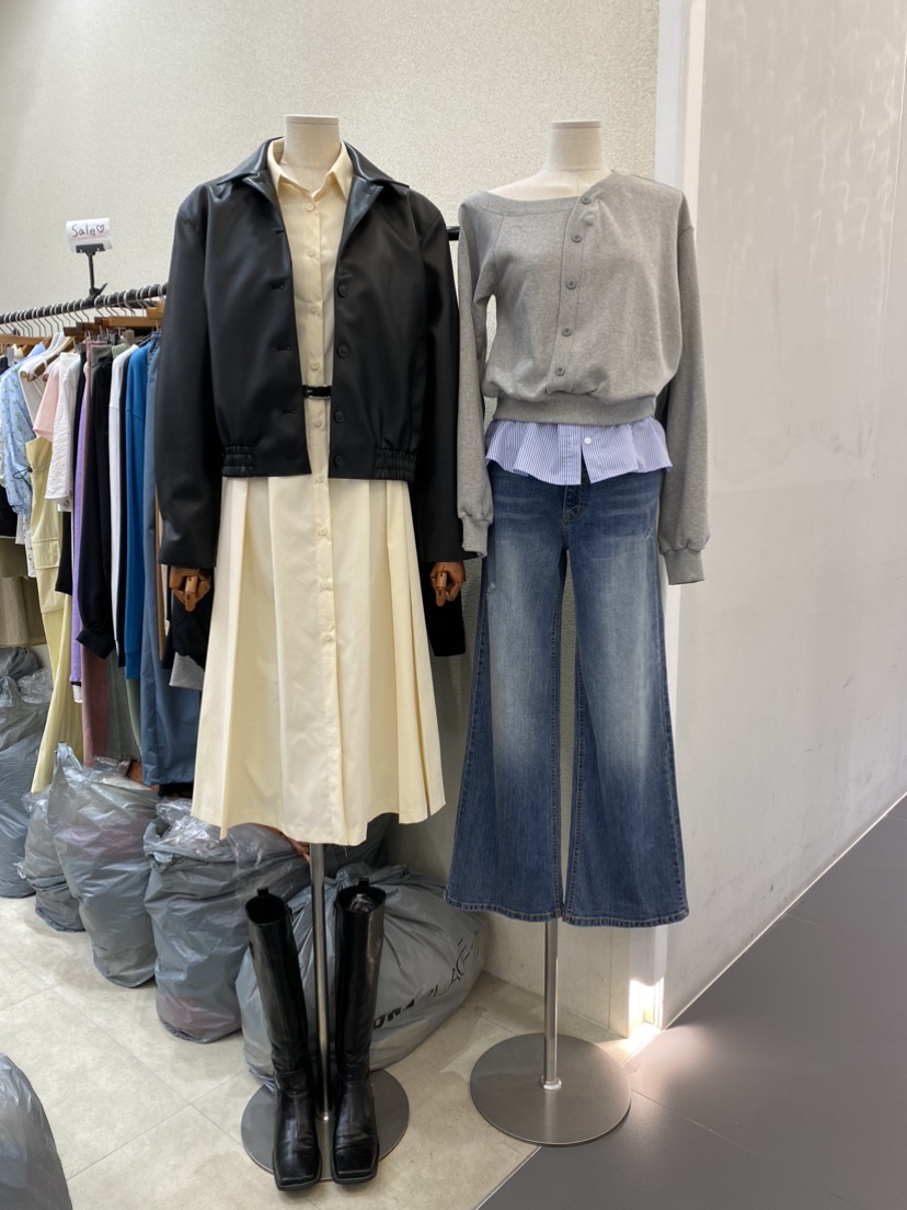 REMOOD直郵韓國代購女裝新品人氣時尚熱賣真品職業皮衣皮革FRENCH DOOR皮衣