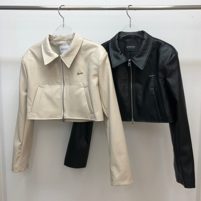 REVE CITE直郵韓國代購女裝新品熱賣休閑推薦職業夾克皮革REVE CITE夾克