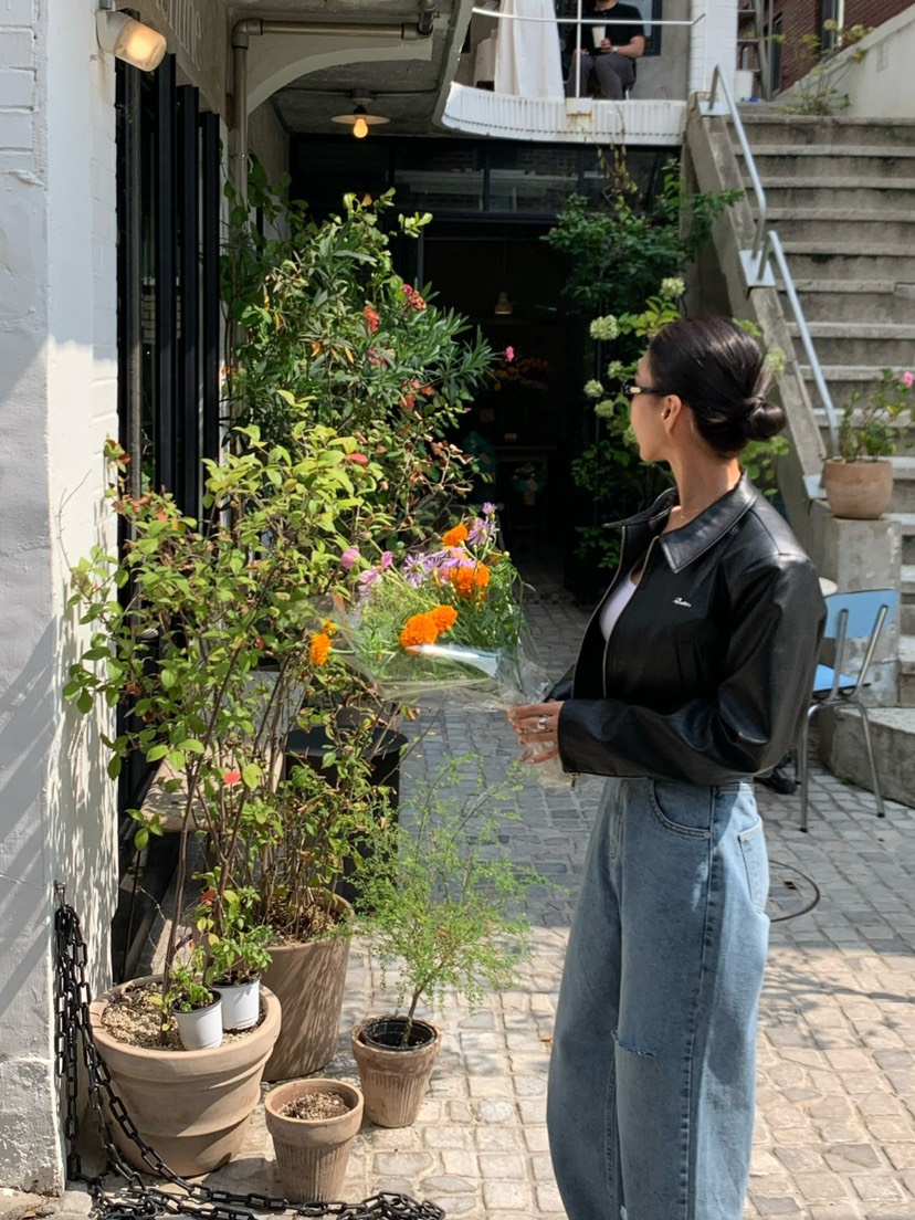REVE CITE直郵韓國代購女裝新品熱賣休閑推薦職業夾克皮革REVE CITE夾克