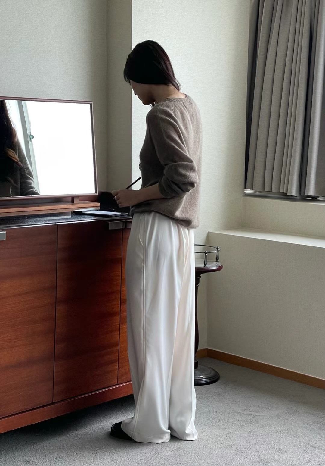 AMYGRACE韓國直郵東大門代購女裝新款推薦真品職業人氣休閑褲AMYGRACE休閑褲