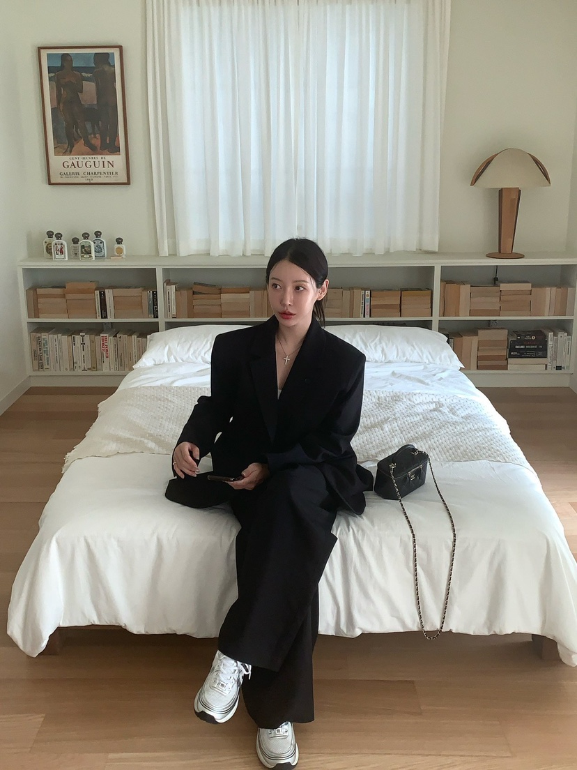 REVE CITE韓國直郵東大門實拍女裝新品職業人氣正裝褲西褲REVE CITE正裝褲/西褲