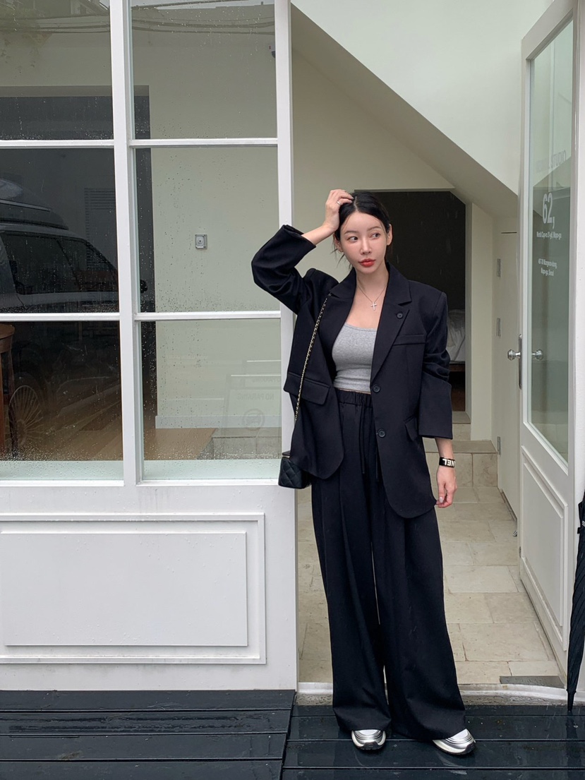REVE CITE韓國直郵東大門實拍女裝新品職業人氣正裝褲西褲REVE CITE正裝褲/西褲