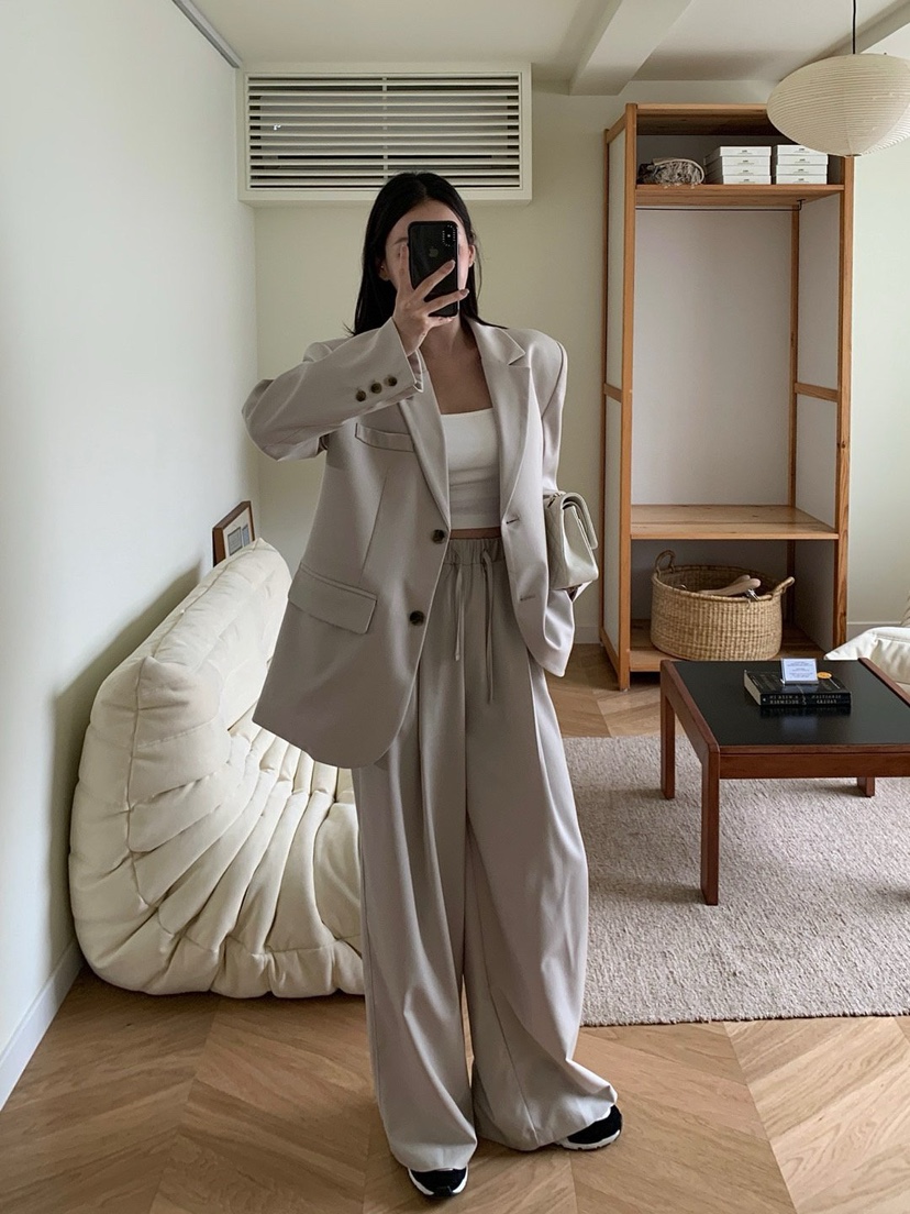 REVE CITE韓國直郵東大門實拍女裝新品職業人氣正裝褲西褲REVE CITE正裝褲/西褲
