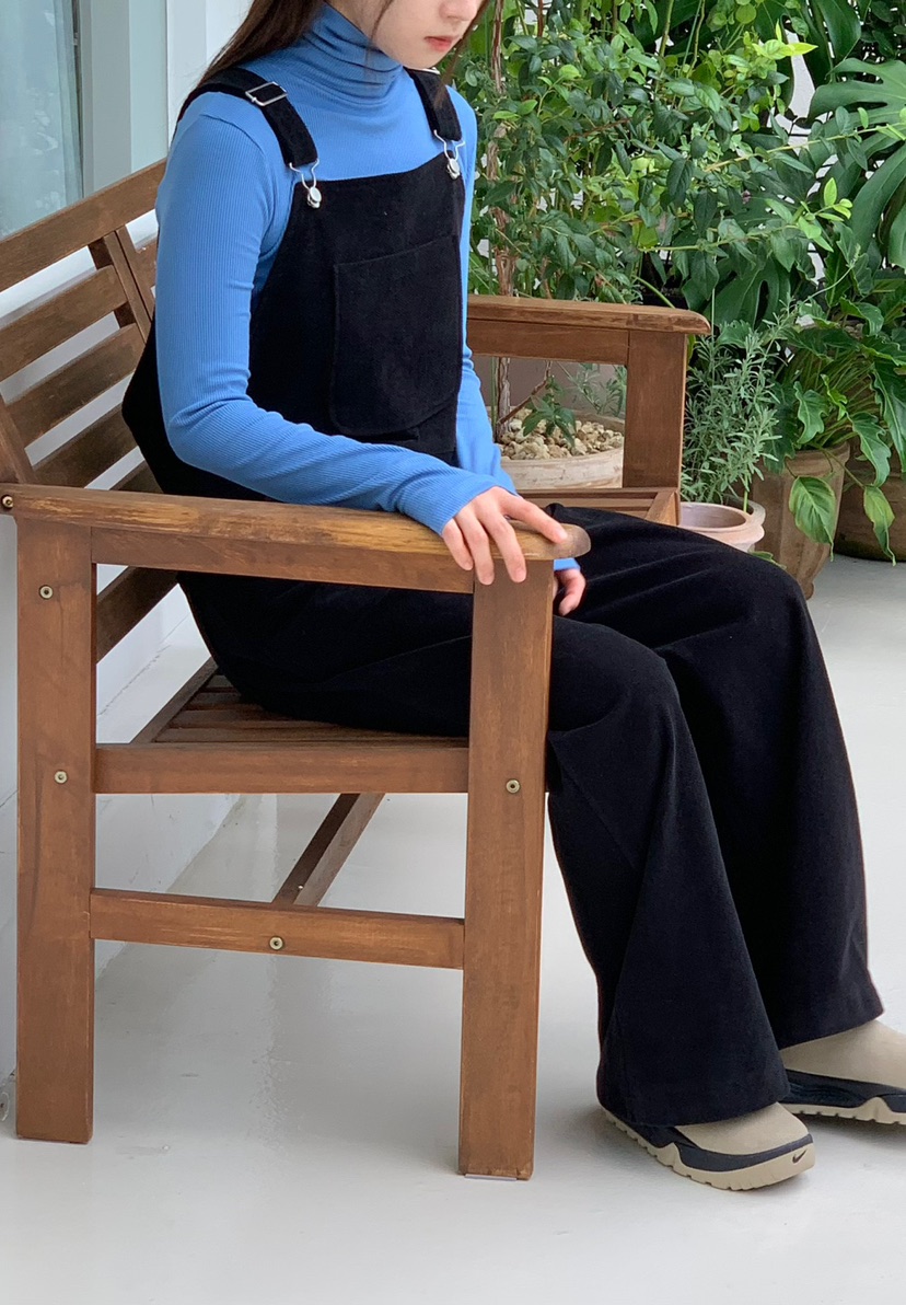 APPROACH直郵韓國代購女裝新款推薦熱賣24秋冬背帶褲工裝褲復古HOME GROUND背帶褲