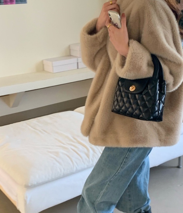 POSH BLUE直郵韓國代購女裝新款職業人氣24秋冬單肩斜跨包POSH BLUE單肩/斜跨包