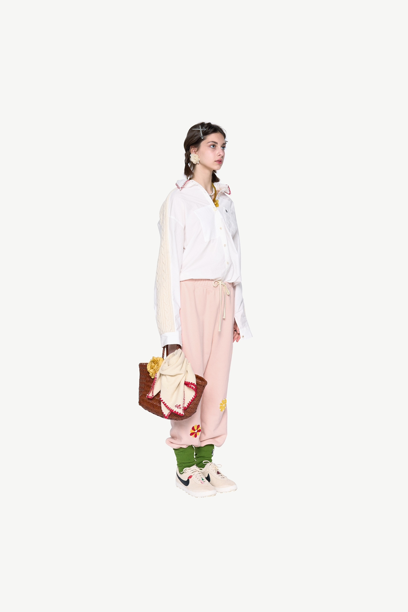 POLAROMO韓國直郵東大門實拍女裝新品推薦時尚真品24秋冬休閑褲POLAROMO休閑褲