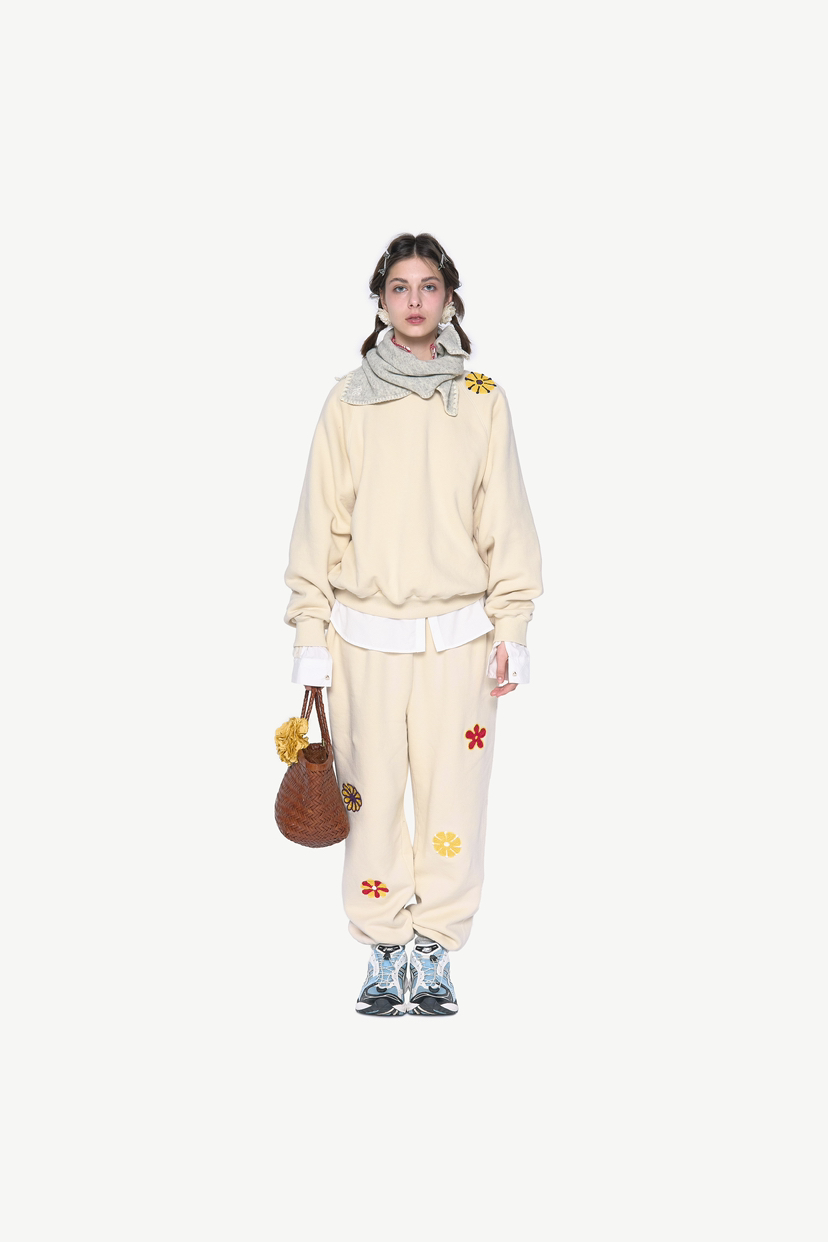 POLAROMO韓國直郵東大門實拍女裝新品推薦時尚真品24秋冬休閑褲POLAROMO休閑褲