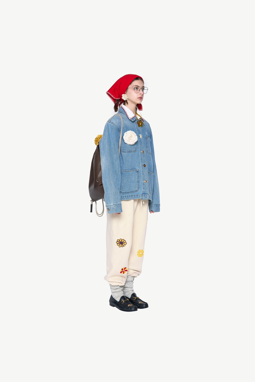 POLAROMO韓國直郵東大門實拍女裝新品推薦時尚真品24秋冬休閑褲POLAROMO休閑褲