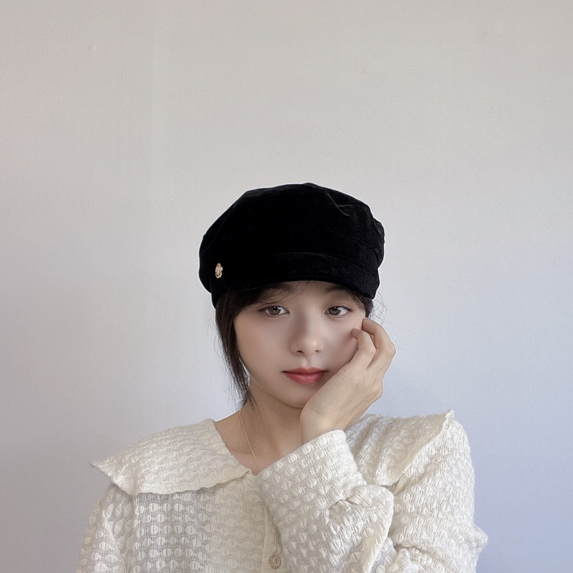 LOVELY HAT韓國直郵女裝新款人氣休閑熱賣時尚職業推薦帽子LOVELY HAT帽子