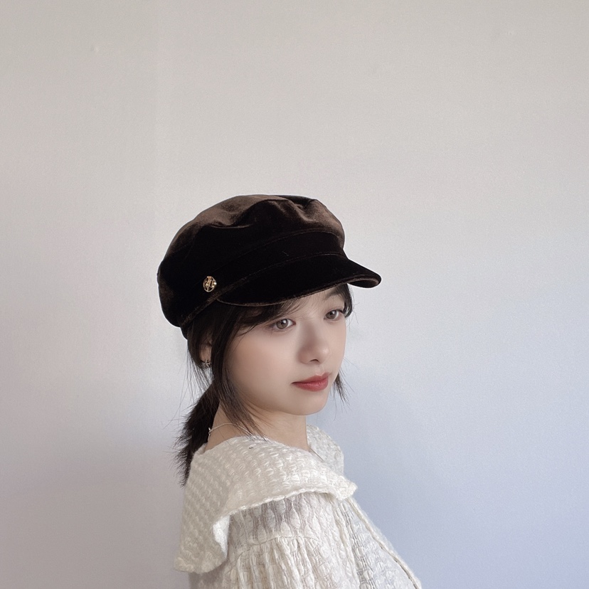 LOVELY HAT韓國直郵女裝新款人氣休閑熱賣時尚職業推薦帽子LOVELY HAT帽子圖色2