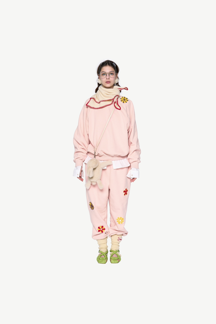 POLAROMO韓國直郵東大門代購女裝新款休閑熱賣人氣24秋冬衛衣POLAROMO衛衣