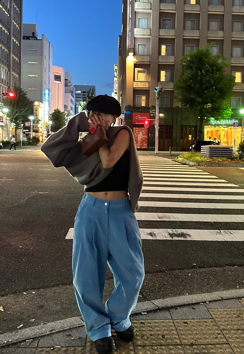 BYRING直郵韓國代購女裝新款熱賣時尚休閑24秋冬推薦休閑褲BYRING休閑褲
