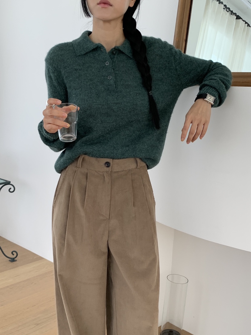 LA_TERRE韓國直郵東大門實拍女裝新款推薦真品24秋冬針織衫THE VALUE針織衫
