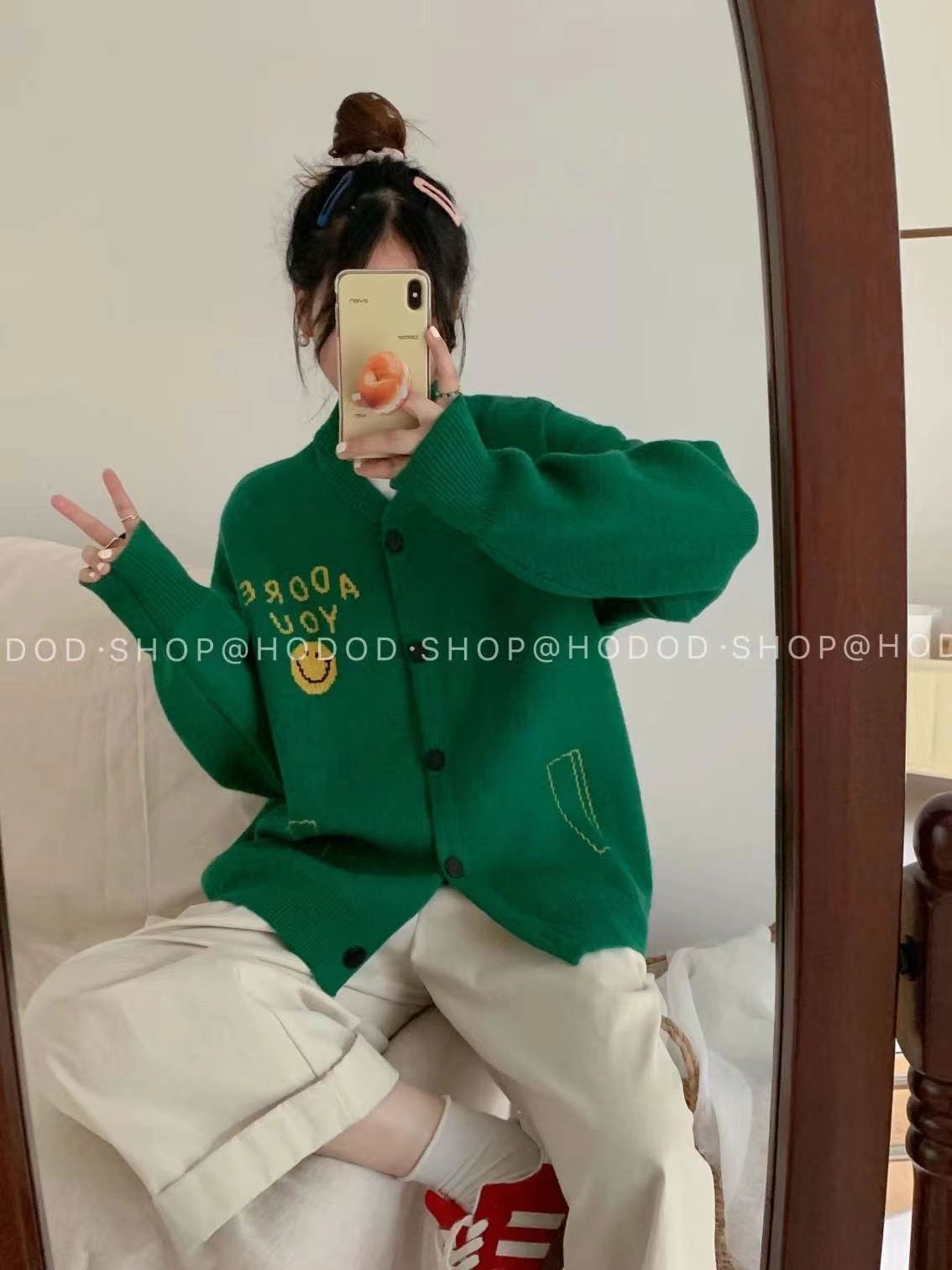 HEIZE_RUNNER直郵韓國代購女裝新款時尚24秋冬真品針織衫HEIZE_RUNNER針織衫