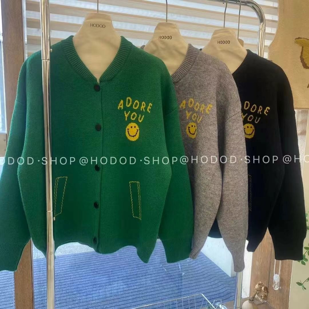 HEIZE_RUNNER直郵韓國代購女裝新款時尚24秋冬真品針織衫HEIZE_RUNNER針織衫