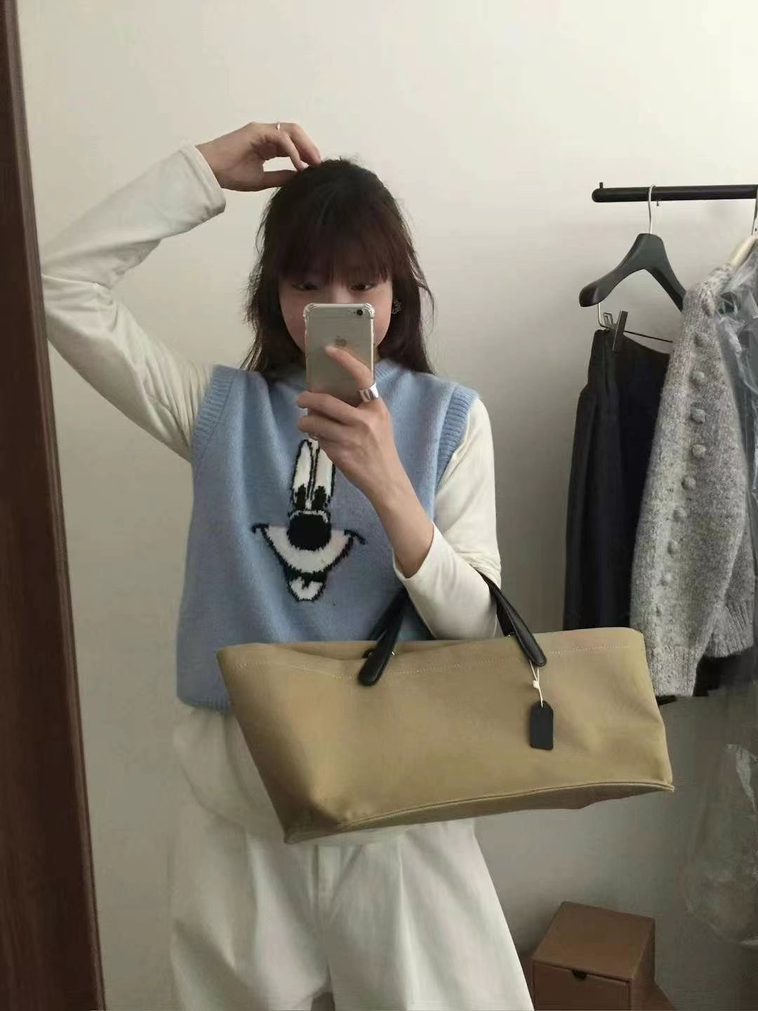 HEIZE_RUNNER韓國直郵女裝新品休閑人氣真品24秋冬吊帶背心HEIZE_RUNNER吊帶/背心