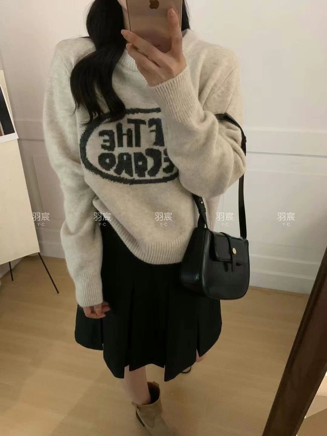HEIZE_RUNNER韓國直郵女裝新款熱賣人氣推薦休閑職業真品毛衣HEIZE_RUNNER毛衣圖色2