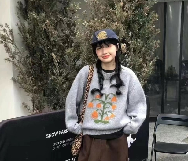 HEIZE_RUNNER韓國直郵女裝新款人氣職業休閑時尚24秋冬毛衣HEIZE_RUNNER毛衣圖色3