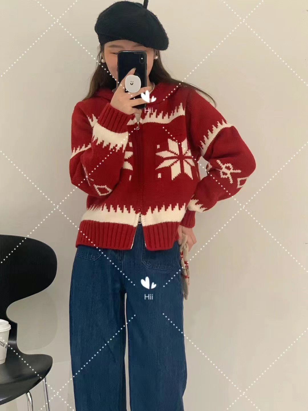 HEIZE_RUNNER韓國直郵女裝新款推薦休閑時尚職業真品針織衫HEIZE_RUNNER針織衫圖色2