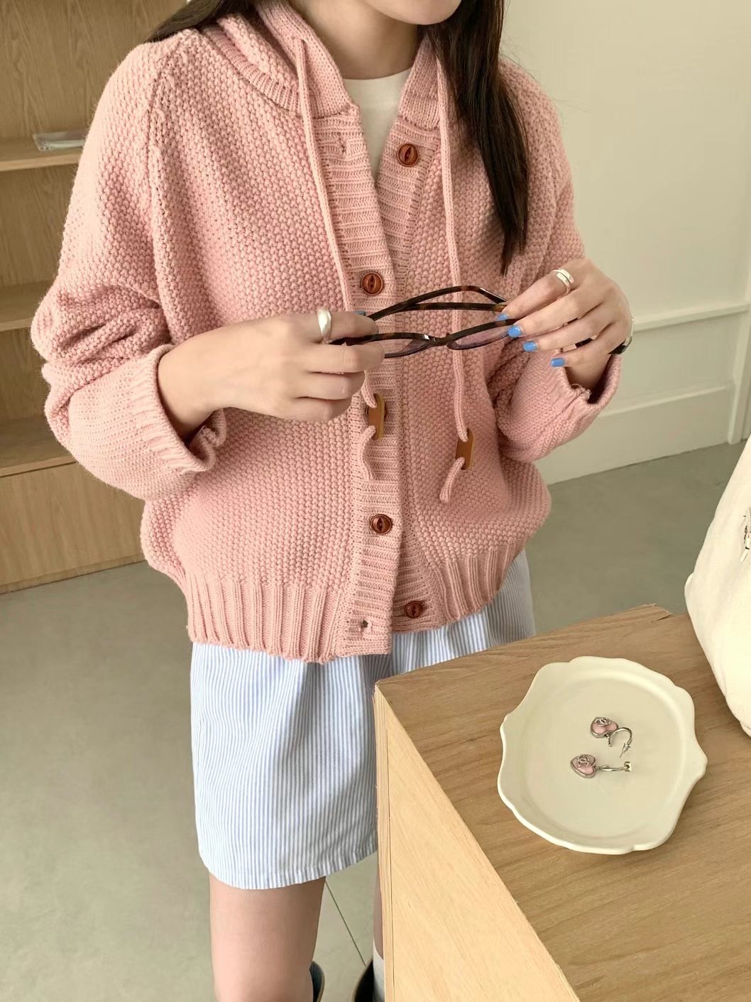 HEIZE_RUNNER韓國直郵東大門實拍女裝新款24秋冬推薦針織衫HEIZE_RUNNER針織衫圖色2
