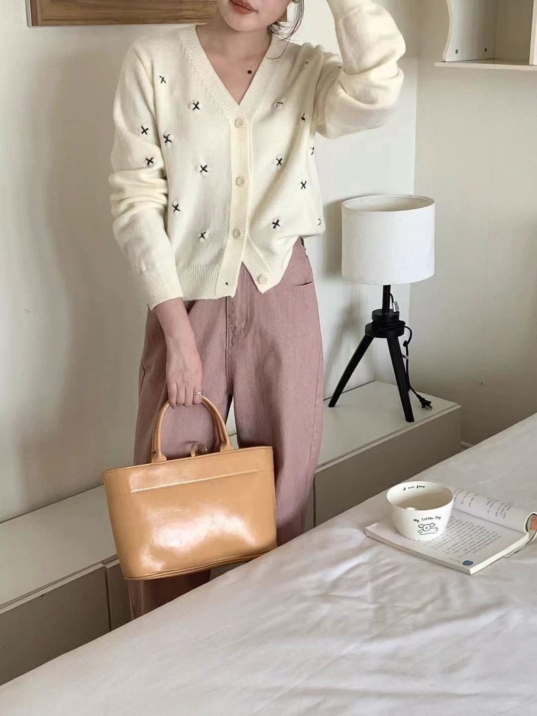 HEIZE_RUNNER直郵韓國代購女裝新款推薦職業24秋冬針織衫HEIZE_RUNNER針織衫