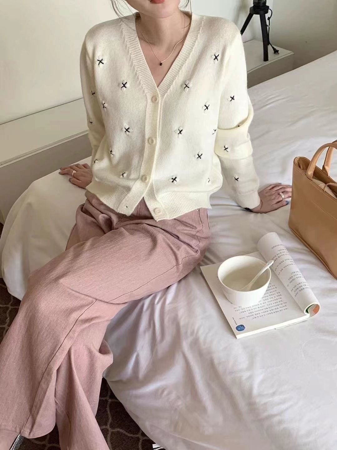 HEIZE_RUNNER直郵韓國代購女裝新款推薦職業24秋冬針織衫HEIZE_RUNNER針織衫圖色2