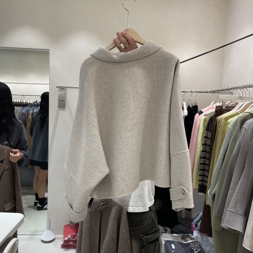 CREME BRULEE/DH韓國直郵東大門實拍女裝新品24秋冬短款大衣Color B短款大衣