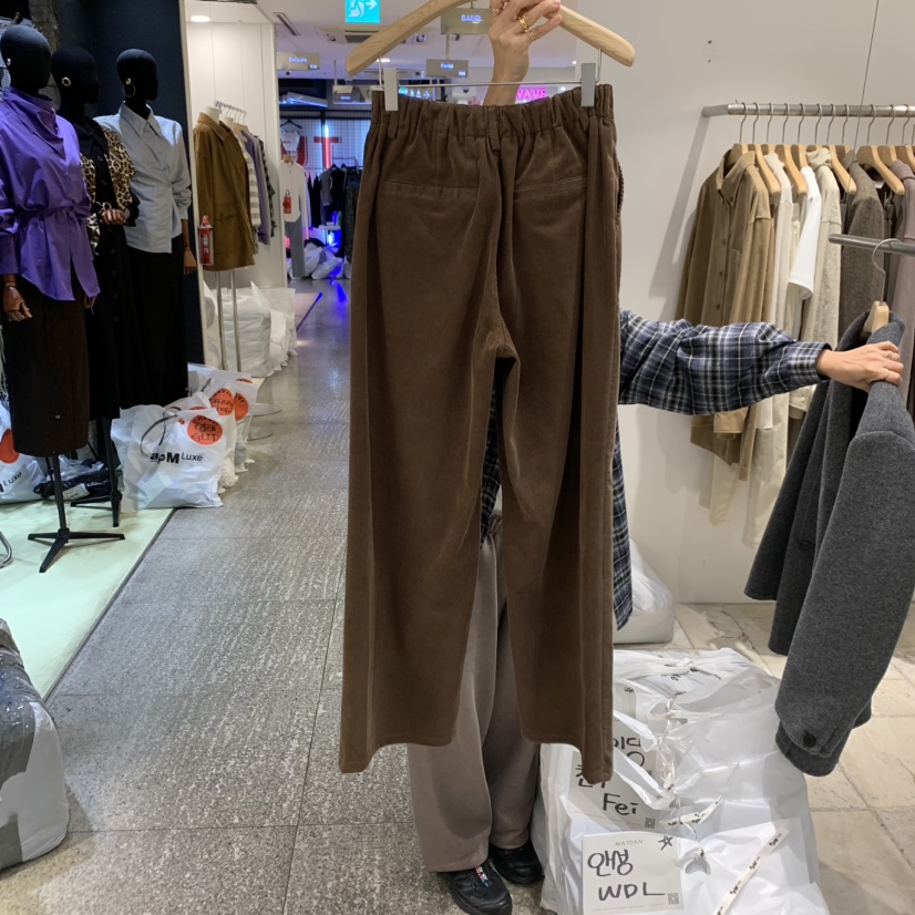 MAJDAN韓國直郵東大門實拍女裝新品人氣推薦時尚職業休閑褲MAJDAN休閑褲