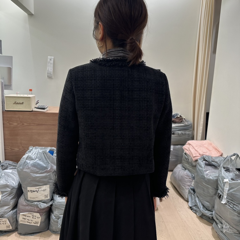 LUBRY韓國直郵女裝新款熱賣真品人氣推薦時尚職業24秋冬夾克NOPROBLEM夾克
