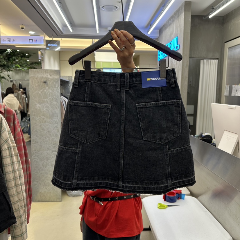 5K SEOUL韓國直郵東大門代購女裝新品推薦真品24秋冬短裙5K短裙