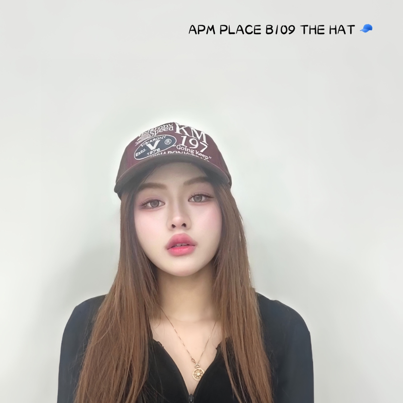 THE HAT直郵韓國代購女裝新品24秋冬職業時尚休閑推薦帽子THE HAT帽子圖色1