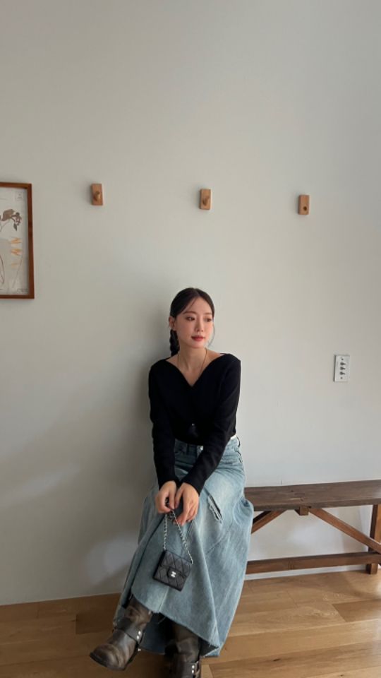 by hey/To Sewing韓國直郵女裝新款推薦人氣職業長袖T恤BY HEY/TO SEWING長袖T恤