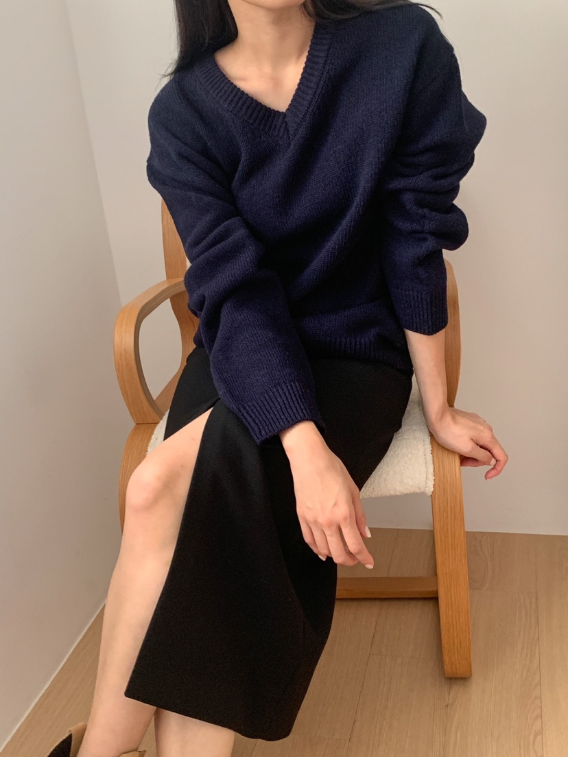 DARLUZ_MI韓國直郵東大門實拍女裝新款職業時尚休閑真品針織衫DARLUZ_MI針織衫