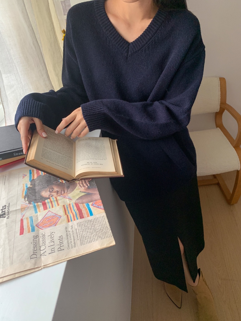 DARLUZ_MI韓國直郵東大門實拍女裝新款職業時尚休閑真品針織衫DARLUZ_MI針織衫