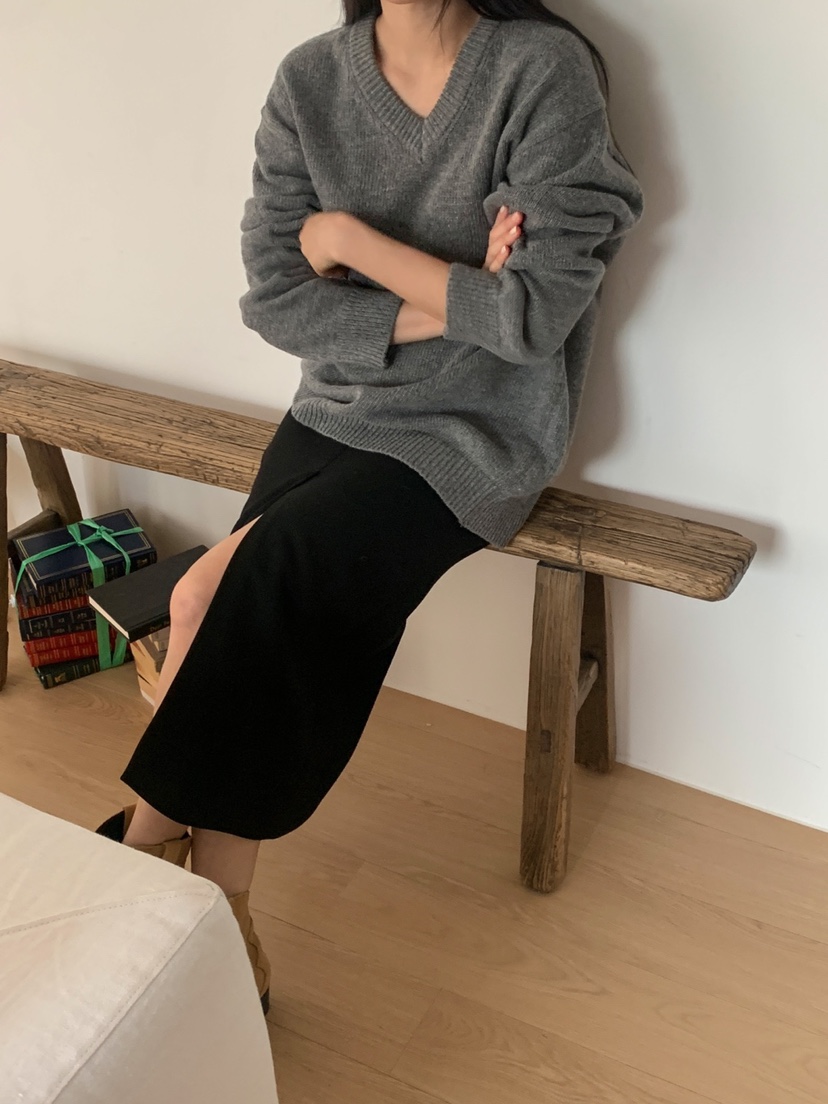 DARLUZ_MI韓國直郵東大門實拍女裝新款職業時尚休閑真品針織衫DARLUZ_MI針織衫