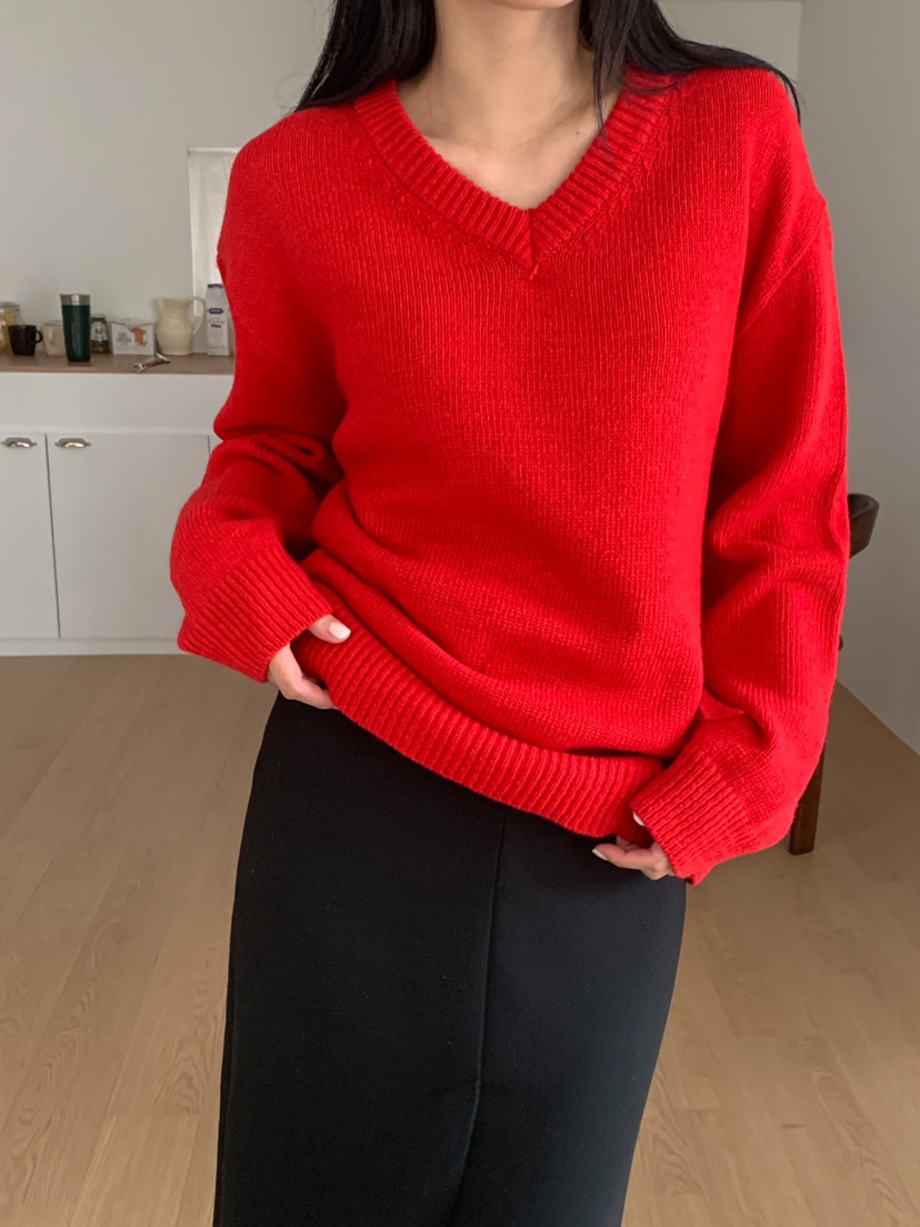 DARLUZ_MI韓國直郵東大門實拍女裝新款職業時尚休閑真品針織衫DARLUZ_MI針織衫圖色3