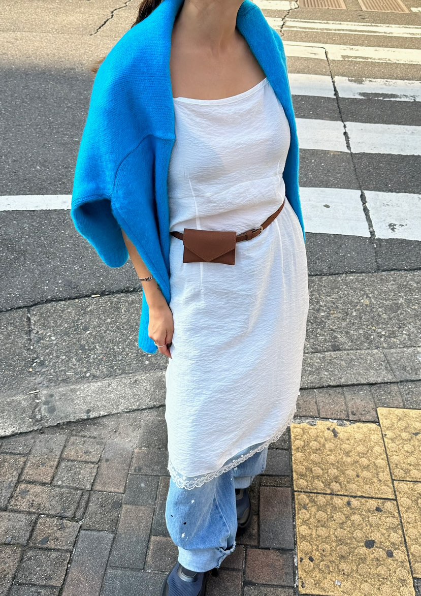 BYRING韓國直郵東大門代購女裝新款休閑真品職業腰包絨面革BYRING腰包