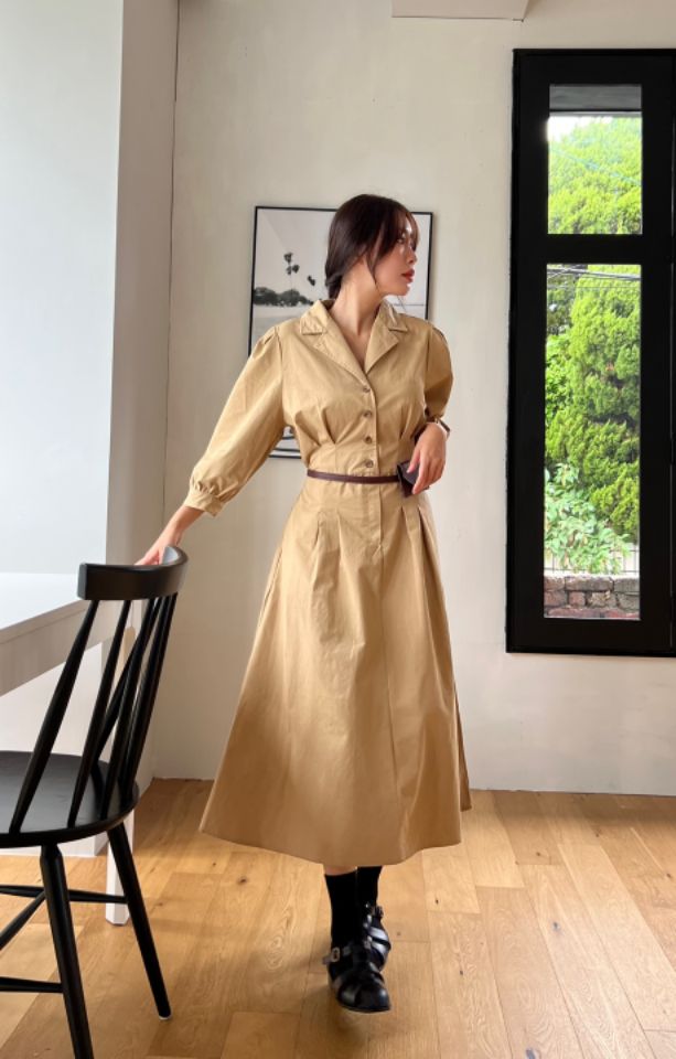 by hey/To Sewing韓國直郵女裝新品時尚推薦24秋冬連衣裙BY HEY/TO SEWING連衣裙