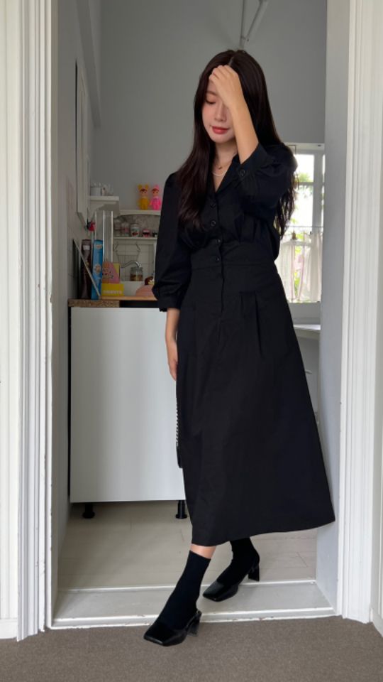 by hey/To Sewing韓國直郵女裝新品時尚推薦24秋冬連衣裙BY HEY/TO SEWING連衣裙
