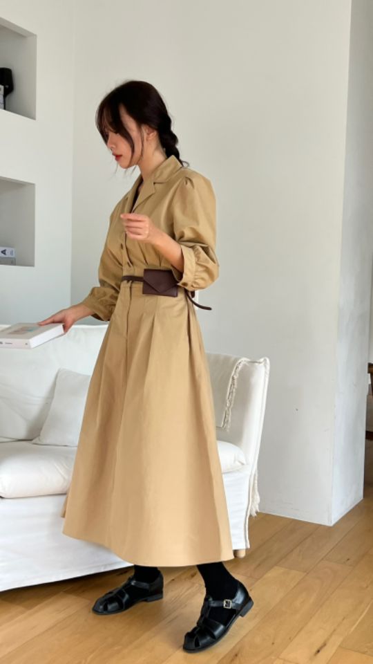 by hey/To Sewing韓國直郵女裝新品時尚推薦24秋冬連衣裙BY HEY/TO SEWING連衣裙
