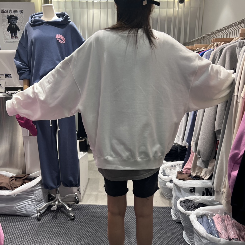 THE LOT/ LOT韓國直郵東大門代購女裝新款真品休閑人氣衛衣THE LOT/ LOT衛衣